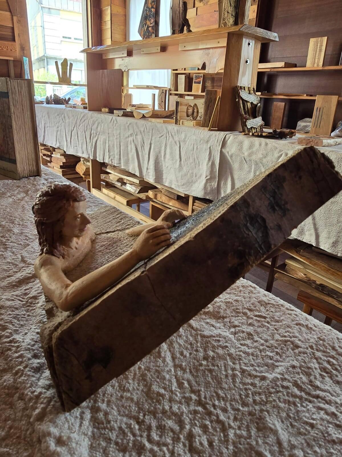 A Biblioteca de Madeiras do Mundo de Agustín Bastón, en Cangas