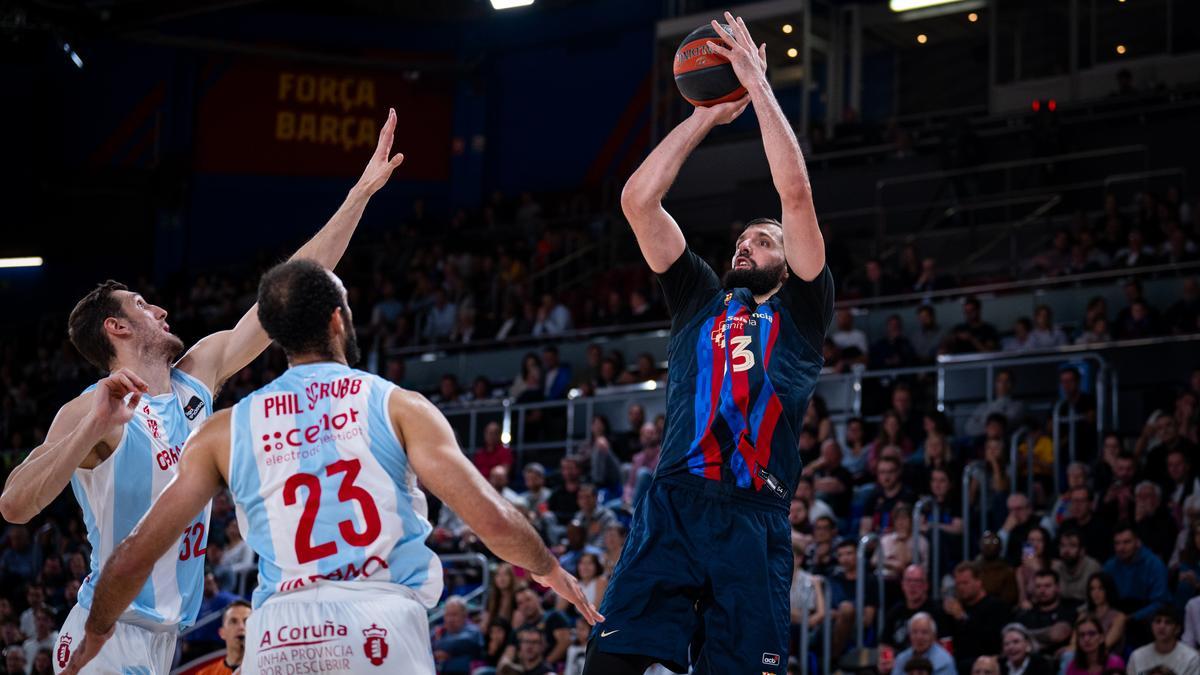 Mirotic dio un recital ante el Monbus Obradoiro