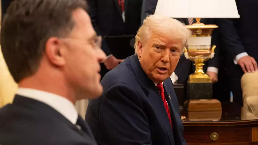 Rutte asegura que "no tiene problema" con que Trump revelara su mensaje privado: "Europa va a pagar a lo grande y será tu victoria"