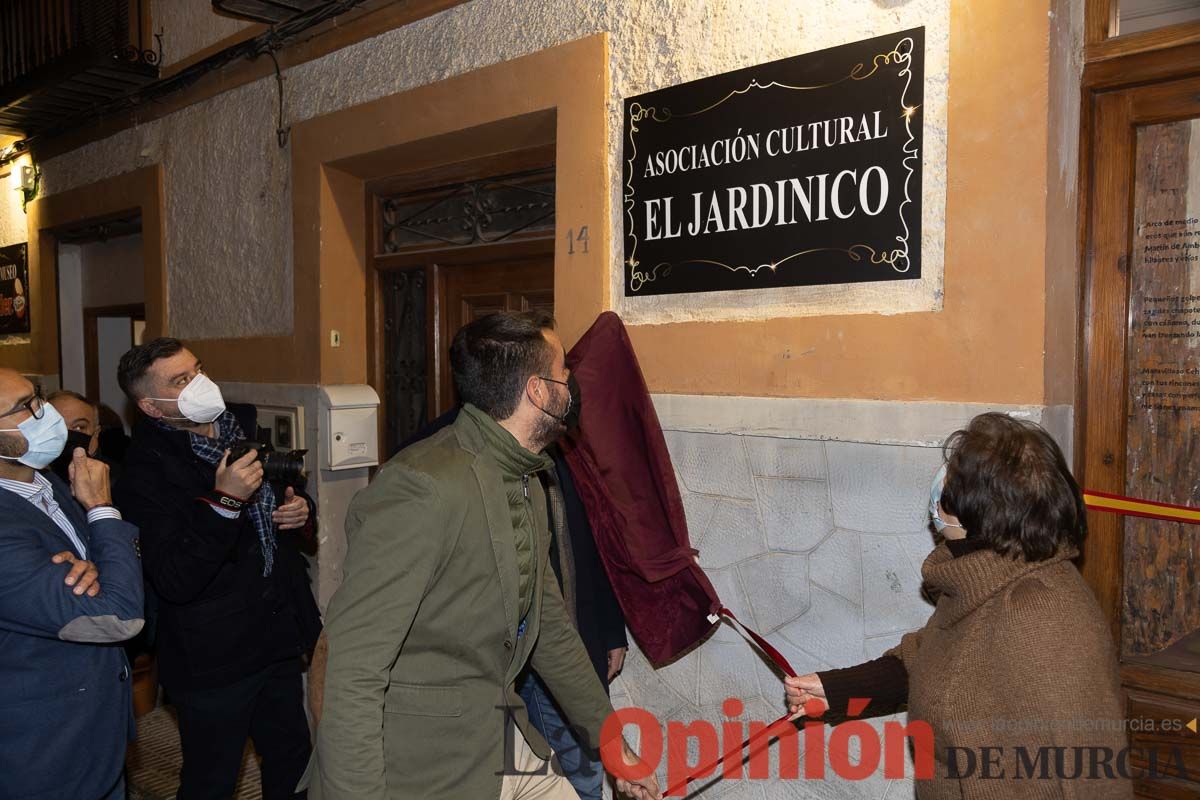 Inauguración del proyecto de revitalización del Casco Histórico de Cehegín