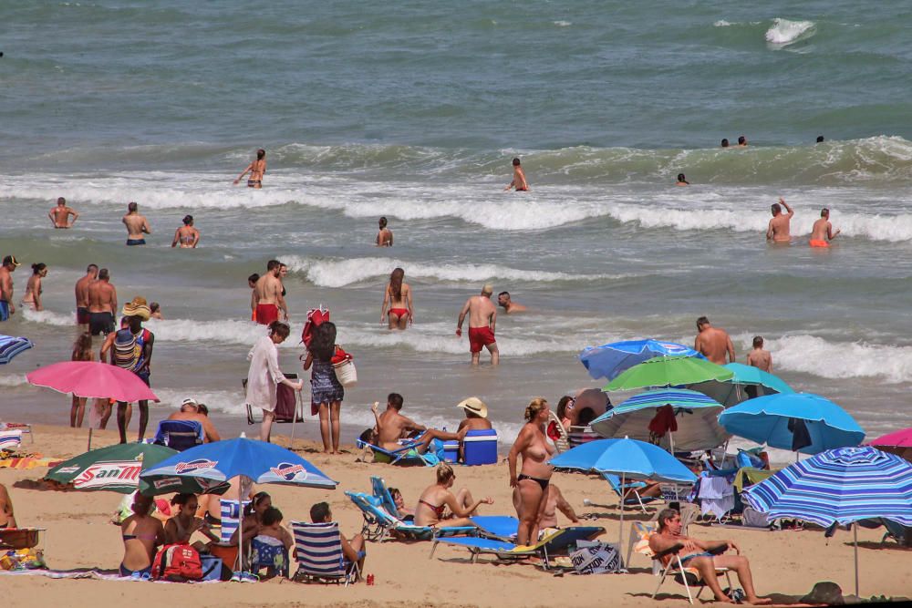 Los arenales tenían prohibido el baño