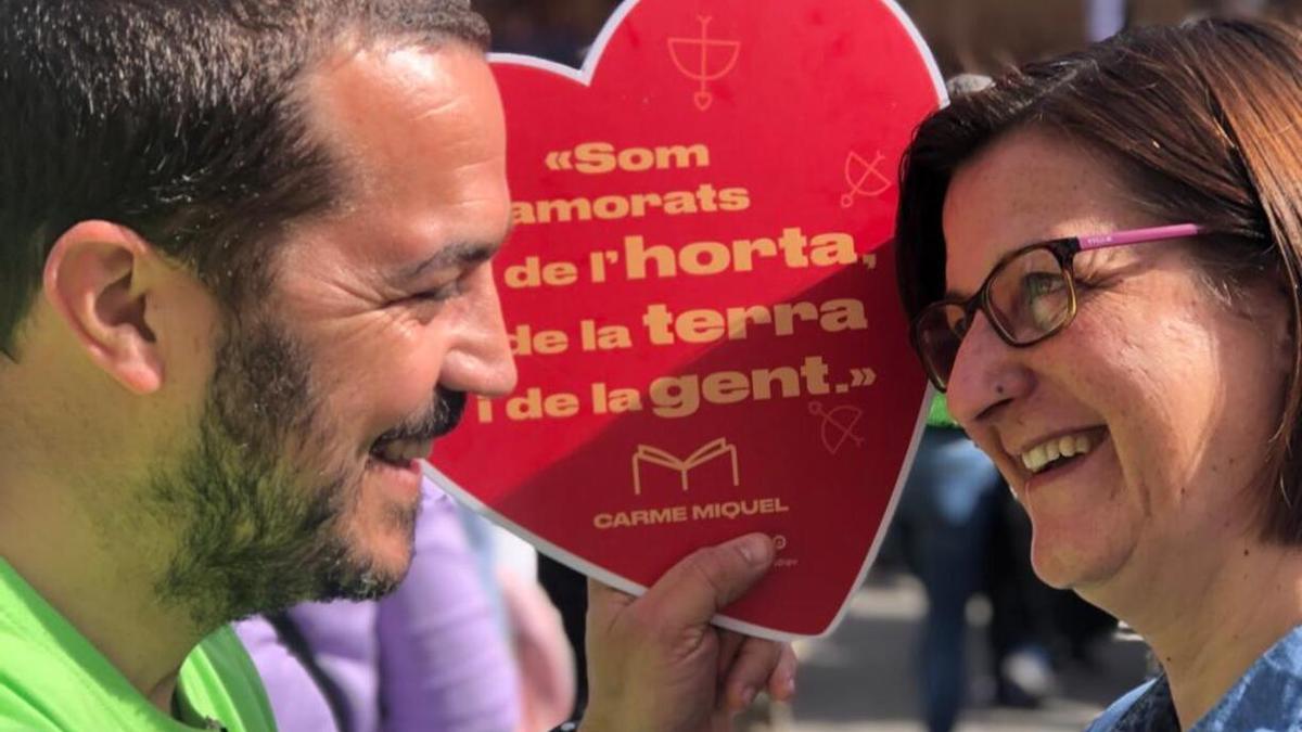Josep Tamarit (Compromís) i Marta Ruiz (PSOE) signen un acord de govern a Albuixech
