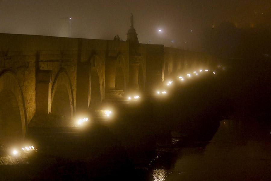 Noche de niebla en Córdoba