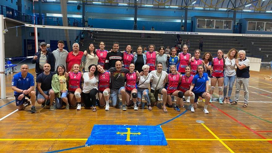 La participación de La Curtidora en el Campeonato de España juvenil femenino de voleibol