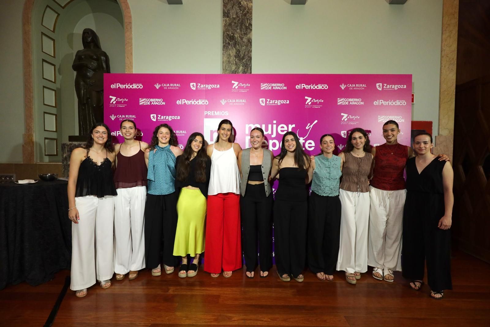 En imágenes | Gala de entrega de los Premios Mujer y Deporte en Zaragoza