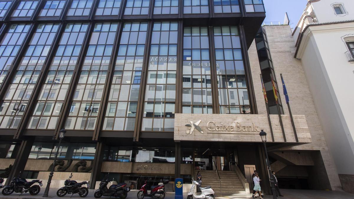 Sede de Caixabank en Valencia