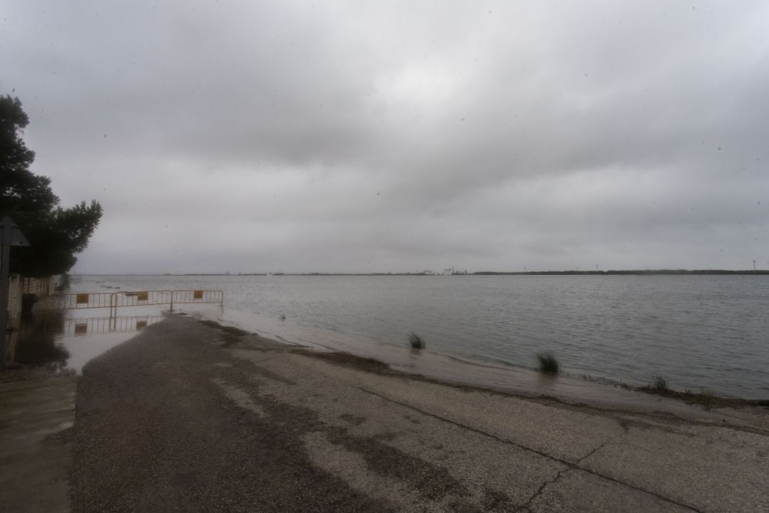 El Palmar, inundado.