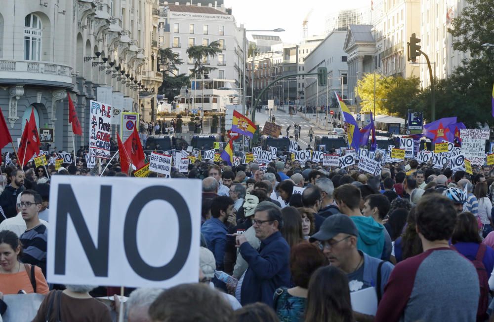 MANIFESTACIÓN CONTRA LA INVESTIDURA DE MARIANO ...