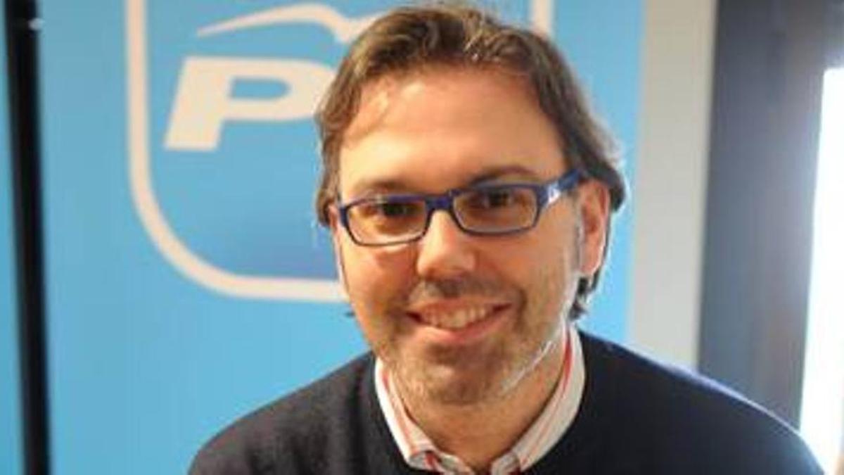 Fernando Pizarro, presidente del PP de Plasencia, en 2011.