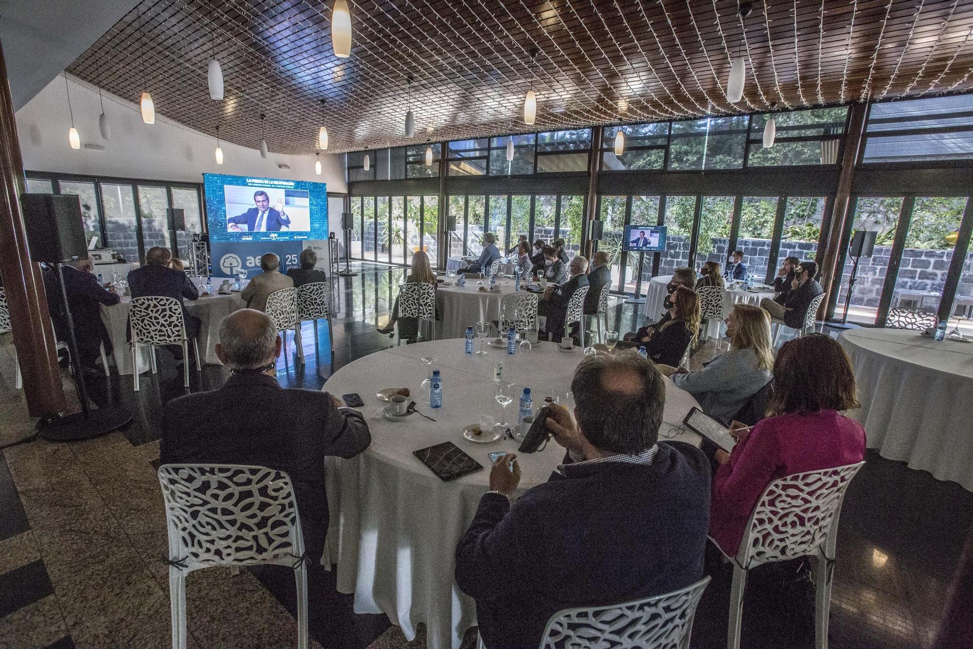 Asistencia virtual de los representantes alicantinos al Congreso de la Empresa Familiar