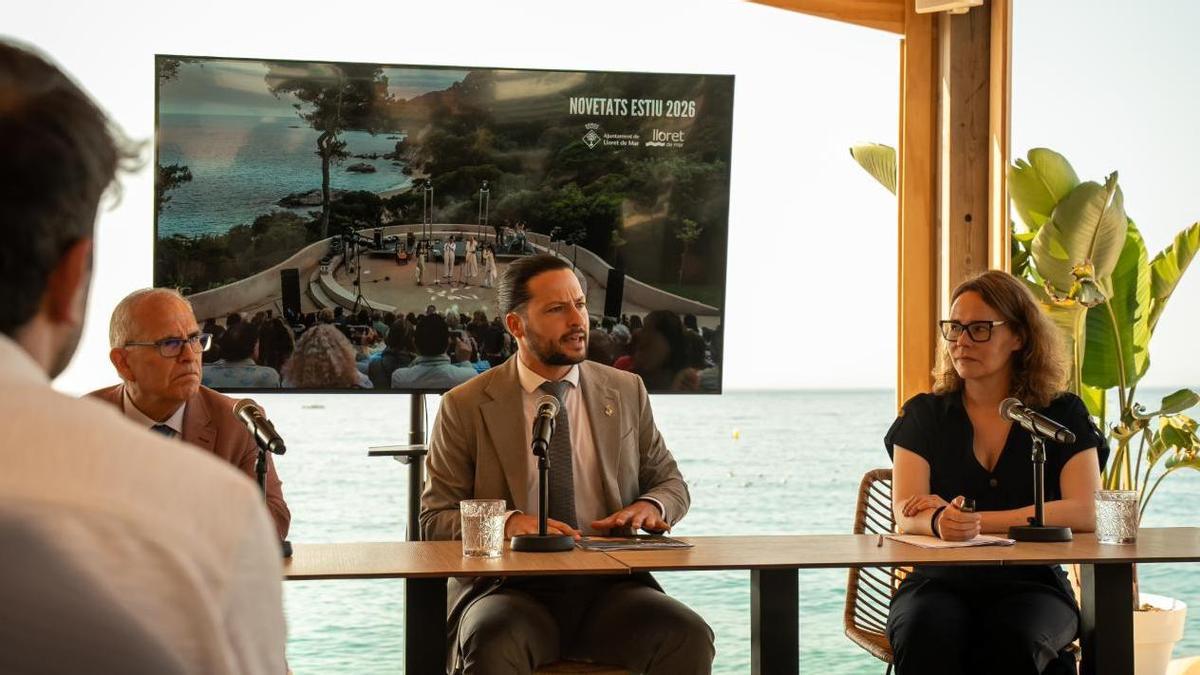 Una imatge de la presentació de les novetats d'estiu de Lloret de Mar