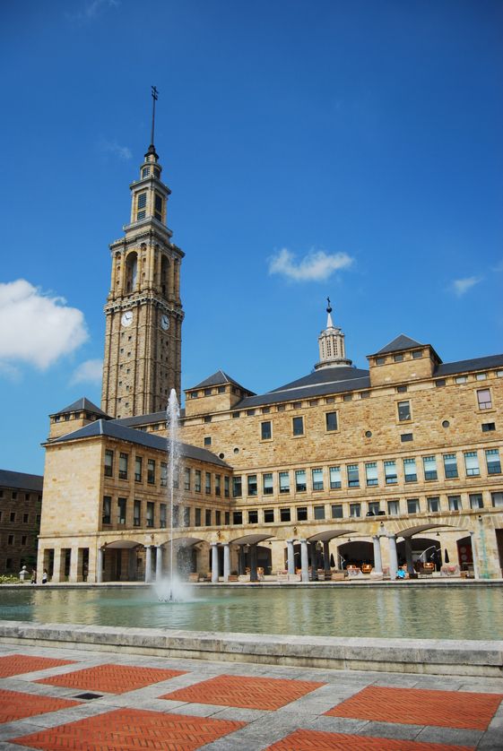 Este impresionante edifició está en Gijón.