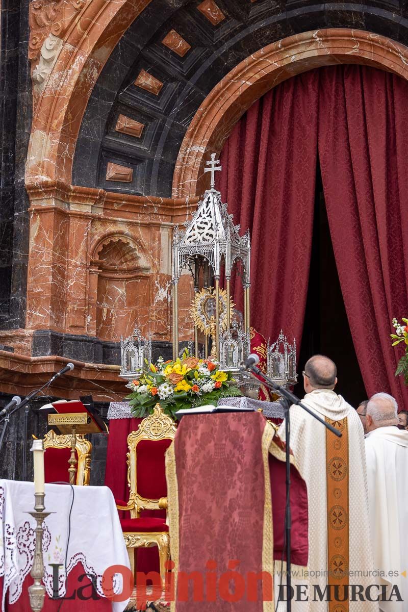 Misa del día 1 de mayo en honor a la Vera Cruz de caravaca