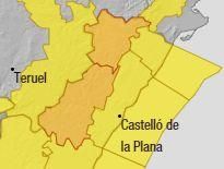Alertas naranja y amarilla vigentes en Castellón