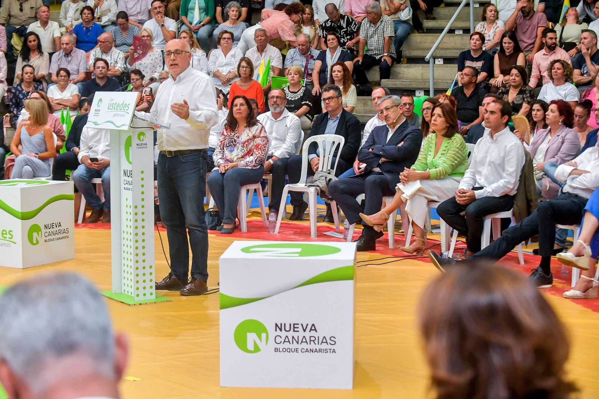 Presentación de candidaturas de Nuevas Canarias a las elecciones del 28M