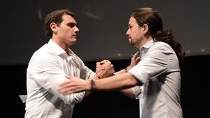 Els dos candidats a La Moncloa han esgrimit una diferent interpretació de la unitat a la Universitat Carles III.