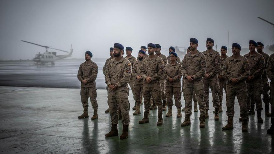 Bienvenida a los militares del Bhelma VI