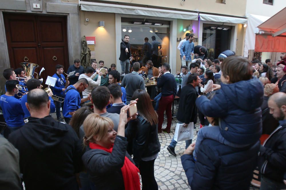 La Navidad es una fiesta en el centro de Málaga