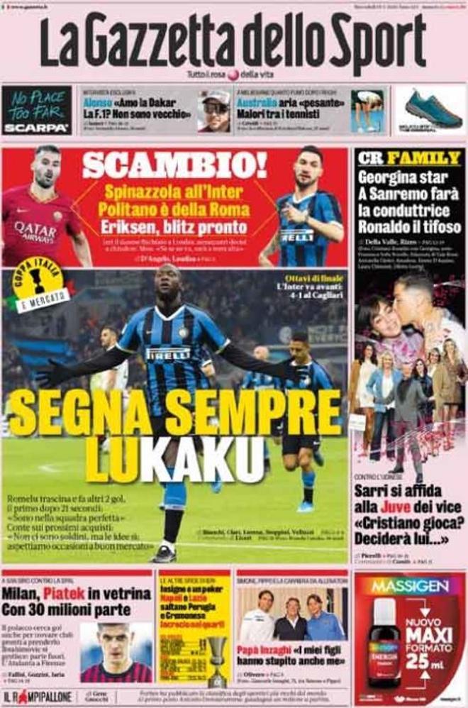 Las portadas del día en la prensa deportiva