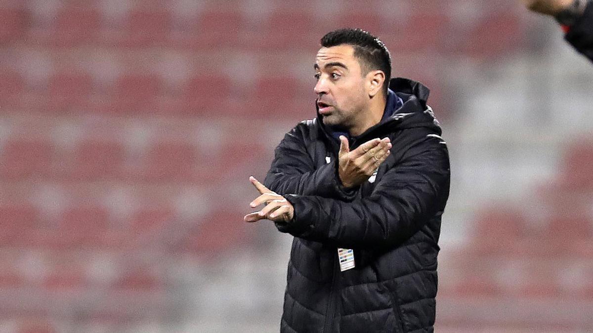 Xavi Hernández, actual técnico del Al-Sadd