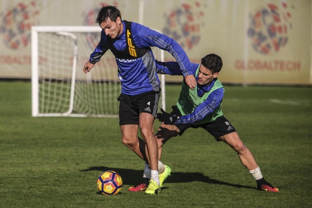 Entrenamiento del Real Oviedo