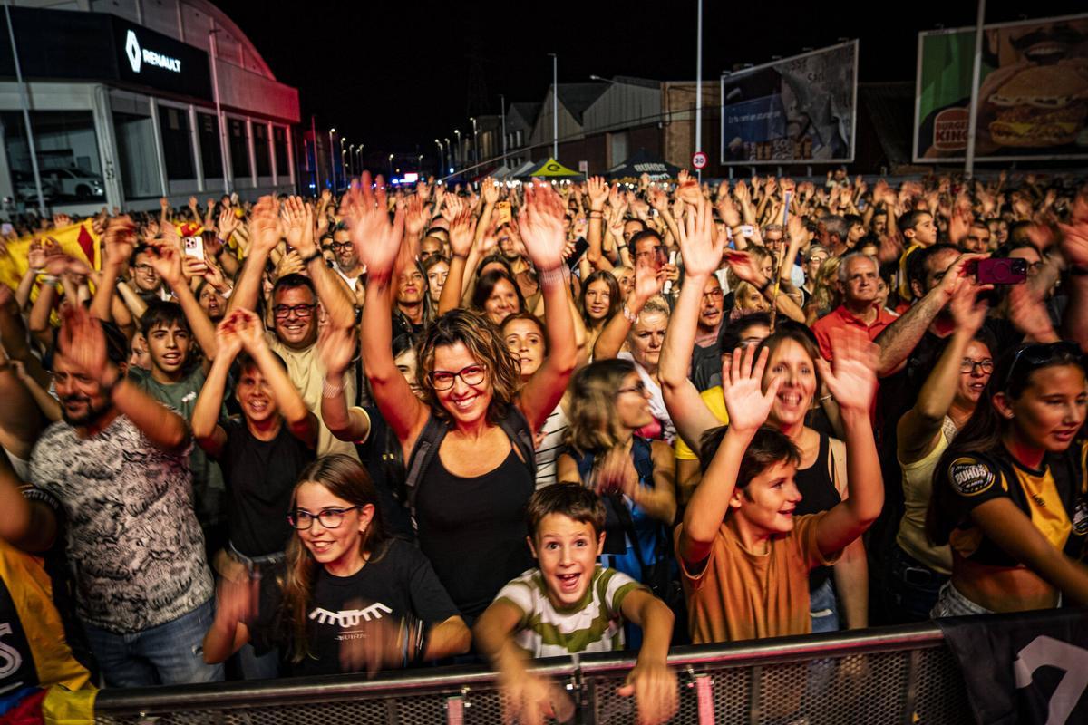El concert de Buhos per Festa Major de Manresa, en imatges