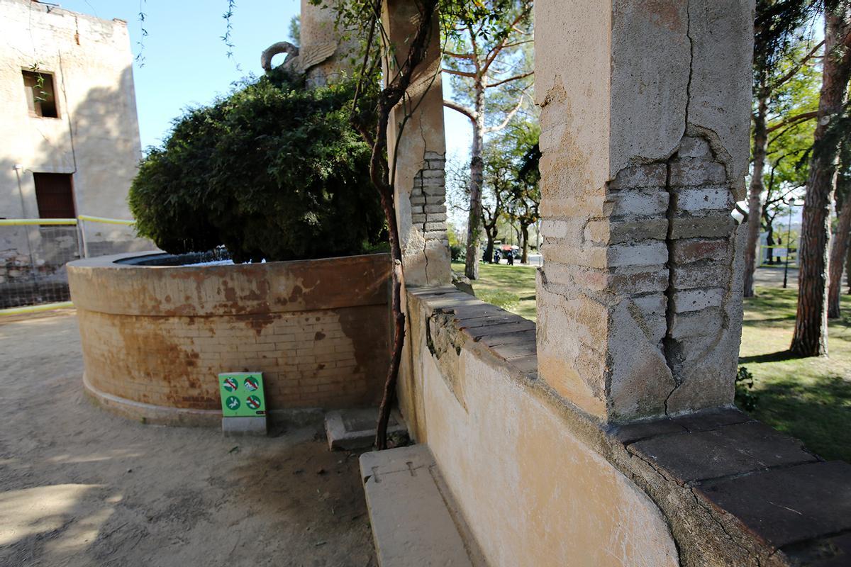 Parc del Laberint dHorta, estado actual y rincones a reformar