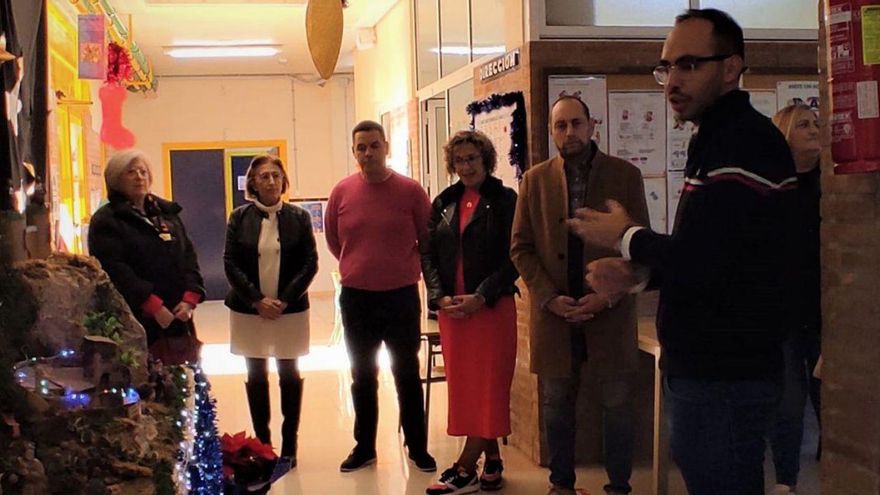 El CEIP San Fulgencio de Pozo Estrecho inaugura su belén