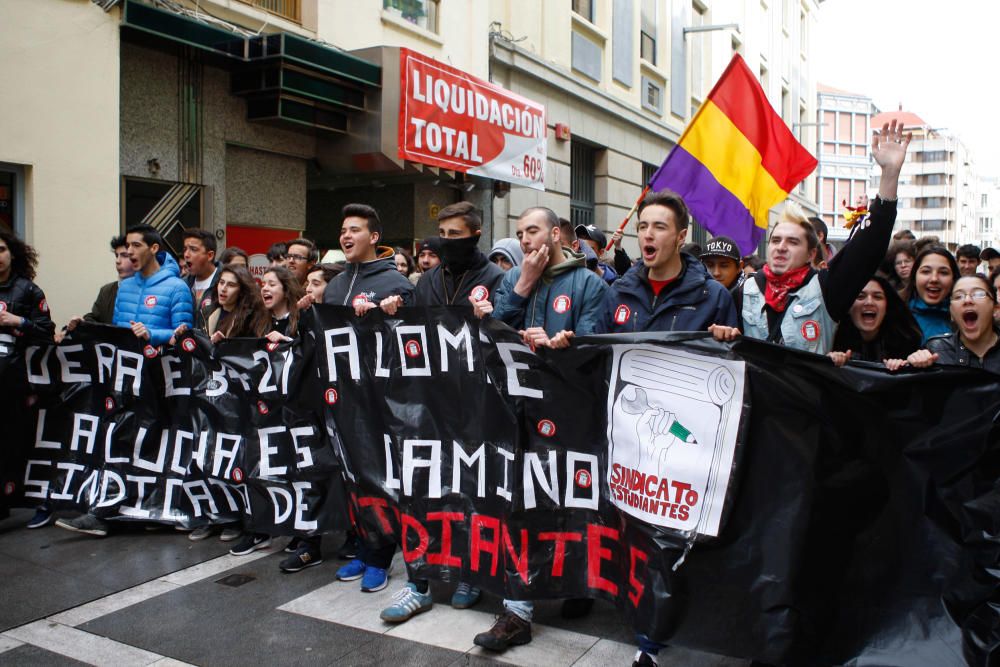 Manifestación de Estudiantes en Zamora