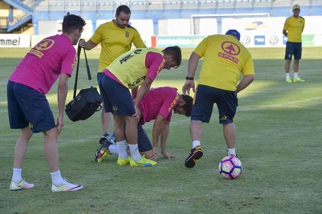 Entrenamiento de la UD Las Palmas en Maspalomas