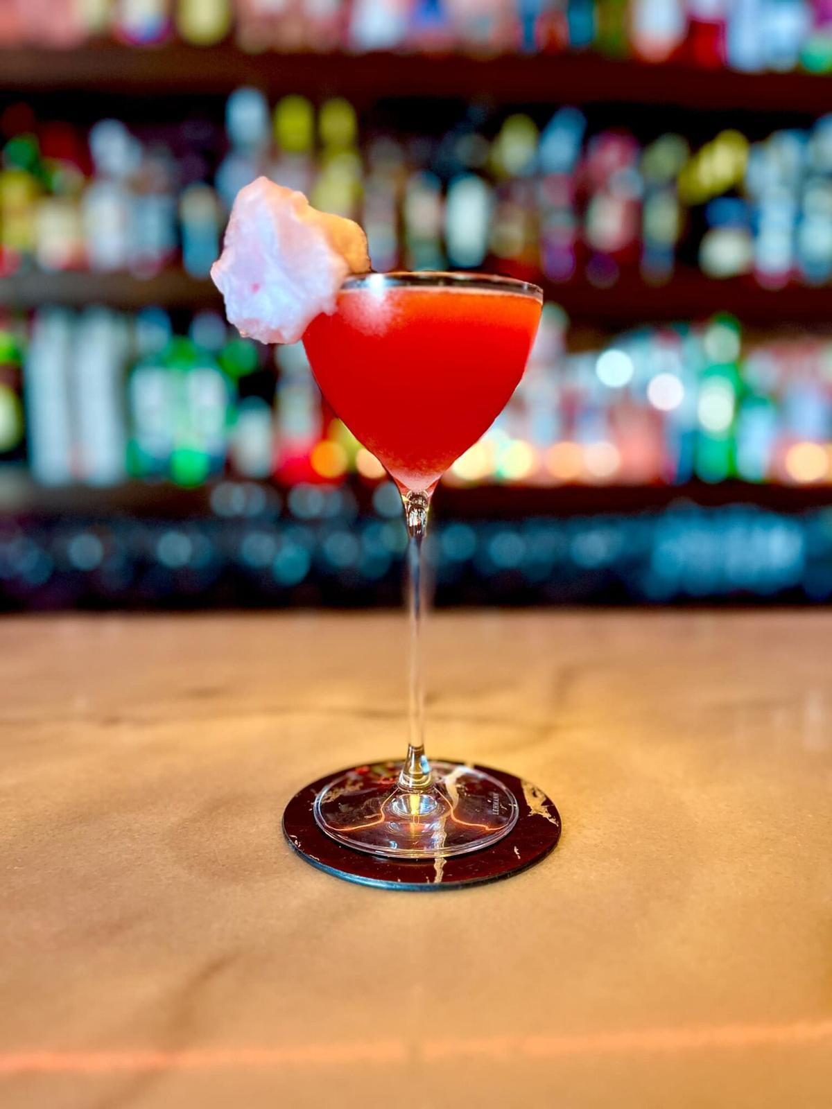 El 'Daiquiri en las Nubes' de la coctelería Chocolate, en Santiago.