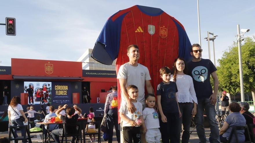 La fan zone de la selección española en Córdoba