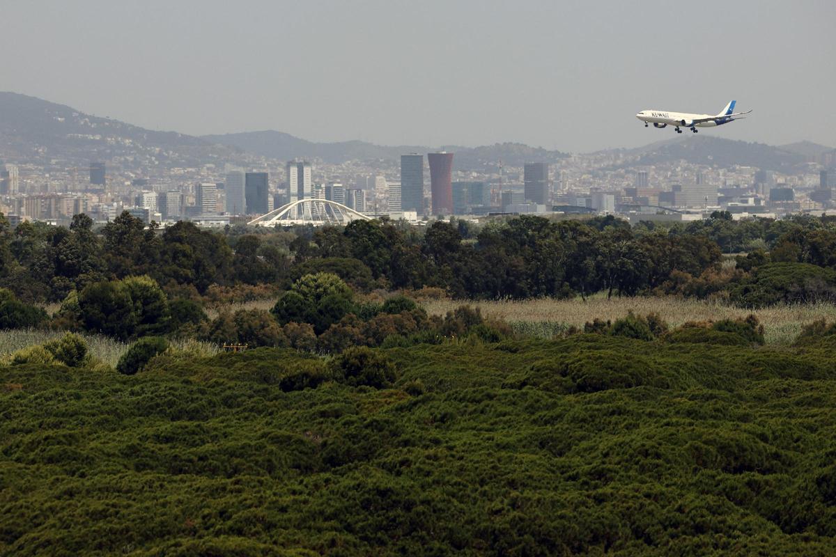 El mal tiempo causa cancelaciones y retrasos de vuelos en el aeropuerto de El Prat.