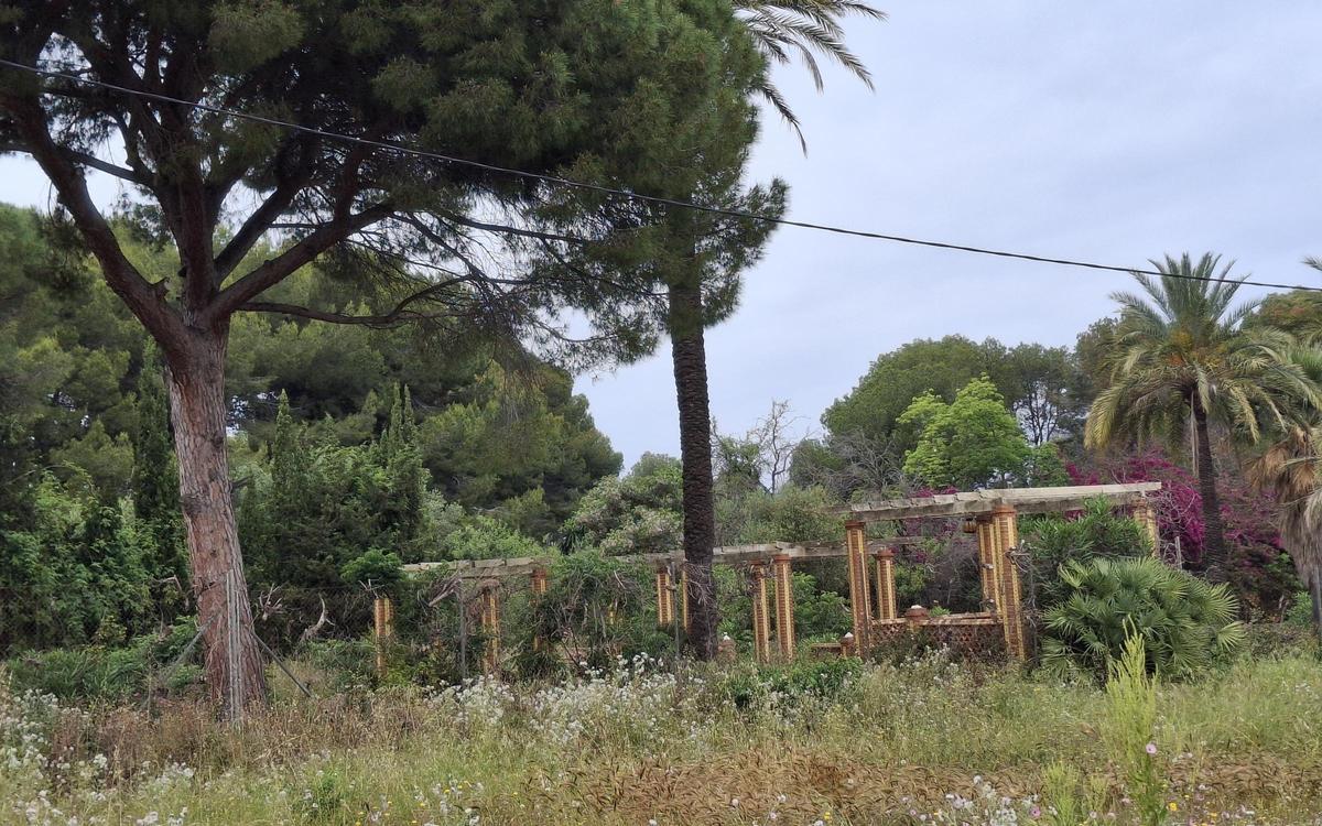 Los cenadores de la parcela que hasta ahora había esquivado la construcción en la costa de la Marineta Cassiana y les Rotes