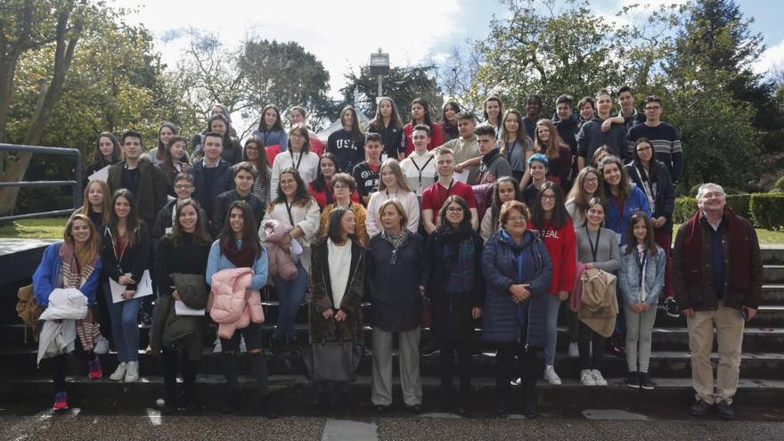 Participantes en el Encuentro Europeo de Consejos de Participación Infantil y Juvenil, en marzo de 2018