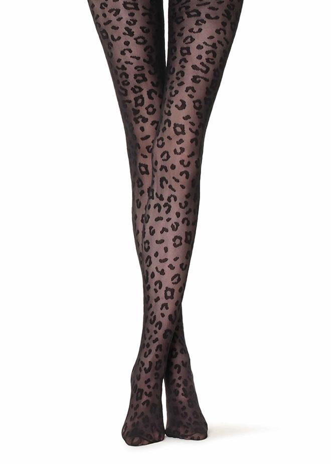 Pantis con 'animal print' de Calzedonia