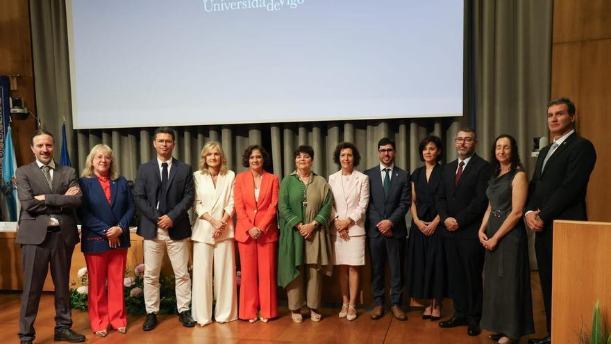 García Mateo promete un liderazgo «firme e dialogante» para lograr una Universidad de Vigo «excelente, moderna e de alta calidade»