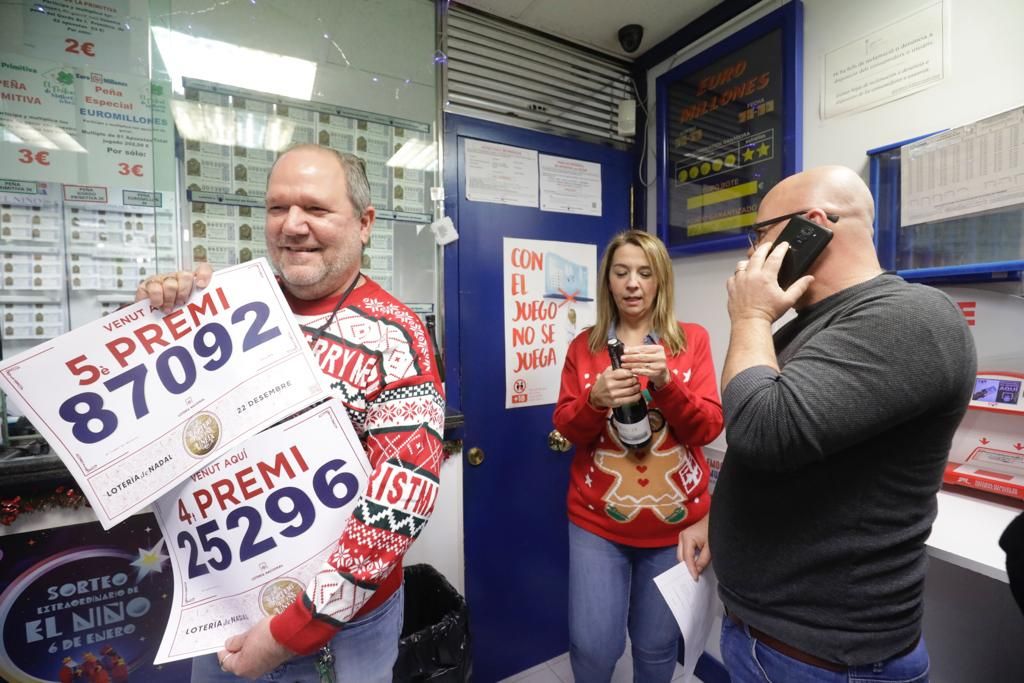 La administración de Carrefour ha vendido dos premios de la Lotería de Navidad
