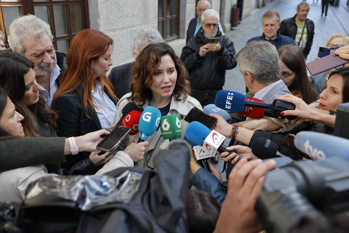 La presidenta de la Comunidad de Madrid, Isabel Díaz Ayuso.