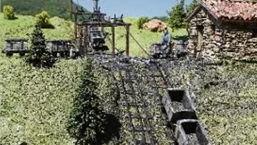 Les mines d&#039;Ogassa en miniatura