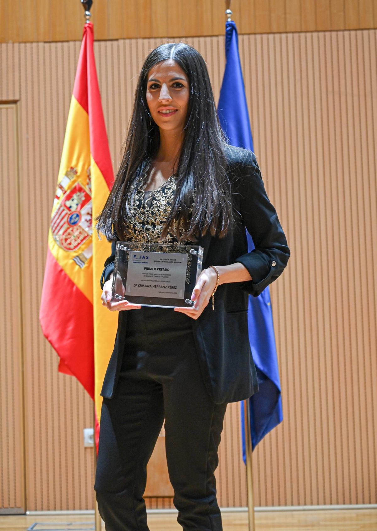 Cristina Herranz, premio Juan Arizo 2021.