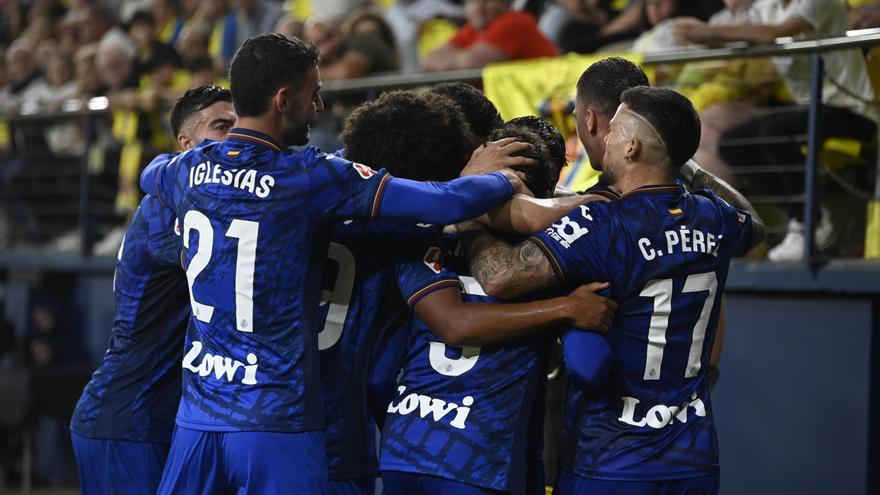 El Getafe respira y frena al Villarreal