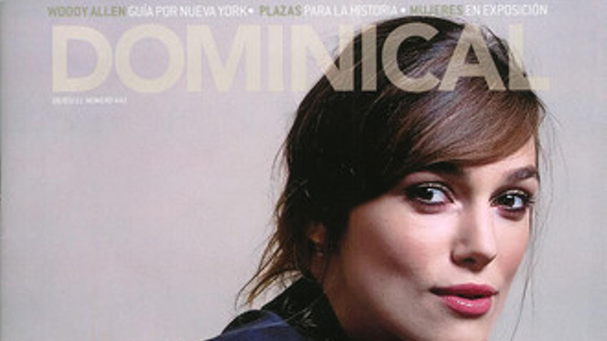 Keira Knightley, en la portada del 'Dominical'.
