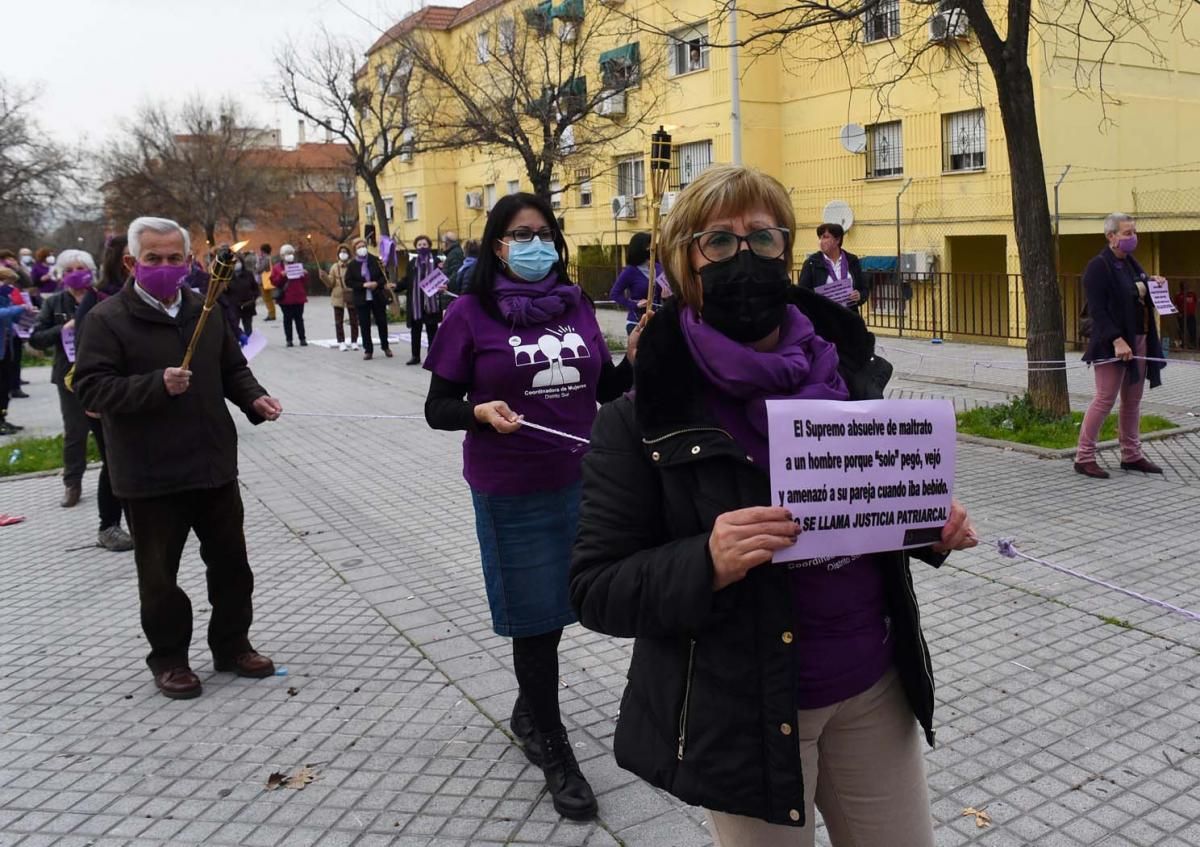 Marcha reivindicativa contra los asesinatos y violencias machistas