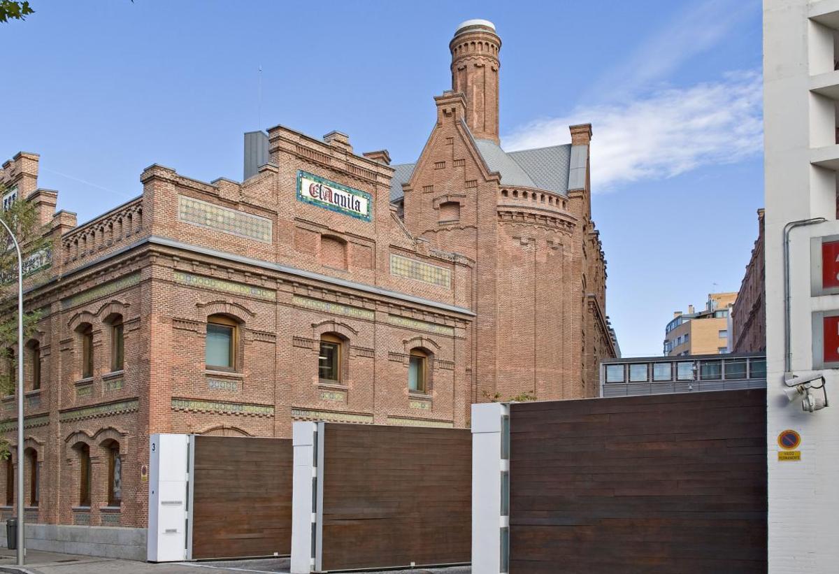 Antigua fábrica de El Águila en Madrid.