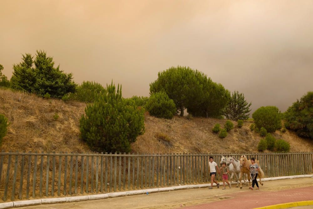 Incendio en Huelva