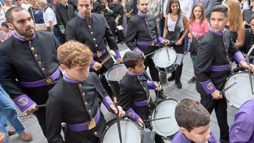 Semana Santa de Gandia Mil personas asisten al XXV Certamen de Bandas de Tambores y Cornetas