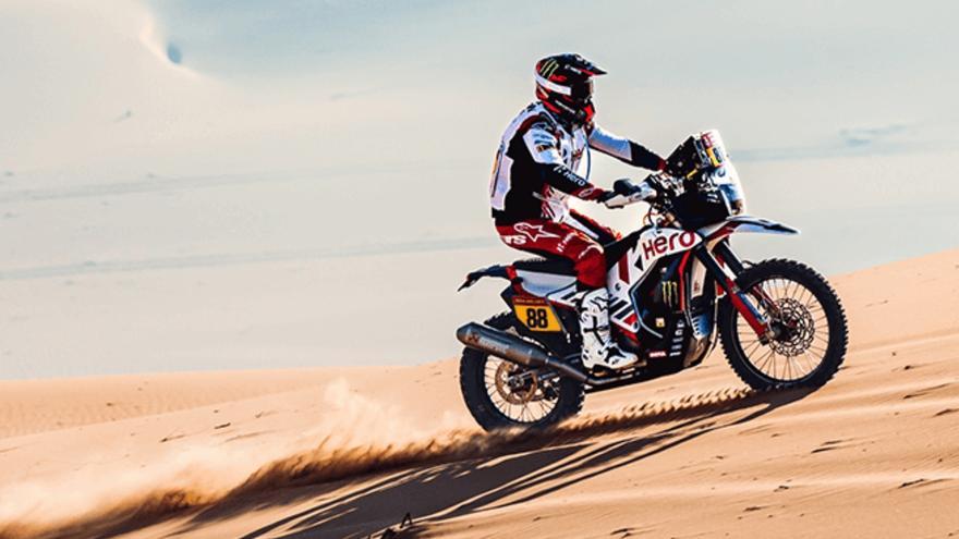 Joan Barreda abandona el Dakar tras un problema mecánico en su moto