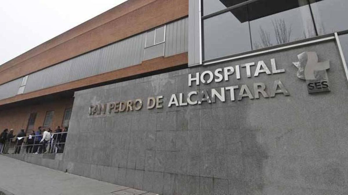 Hospital San Pedro de Alcántara, en Cáceres