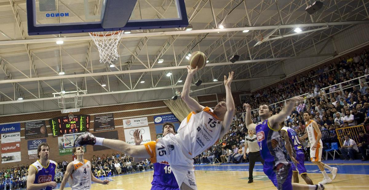 EN IMÁGENES: un repaso por los siete play-off de ascenso a la ACB que ha disputado el Alimerka Oviedo Baloncesto en su historia